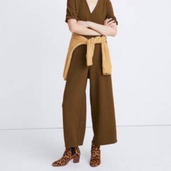 Madewell Crepe Crossover Jumpsuit - Picture 3 of 7